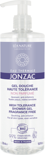 REactive Gel Douche Haute Tolérance Sans Parfum 500 ml