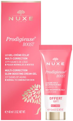 Prodigieuse® Boost Gel-Crème 40 ml + Baume Rénovateur Nuit 15 ml