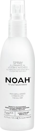 Spray Illuminateur pour Cheveux au Jojoba et Avocat 125 ml