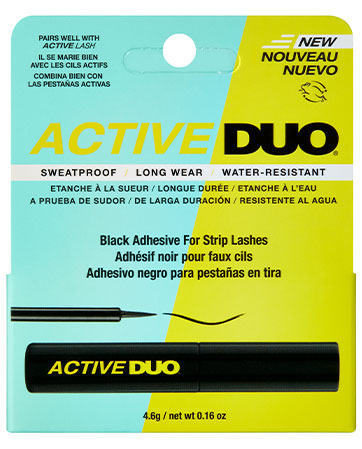 Adhésif à Cils Active Duo Noir 4,6 gr