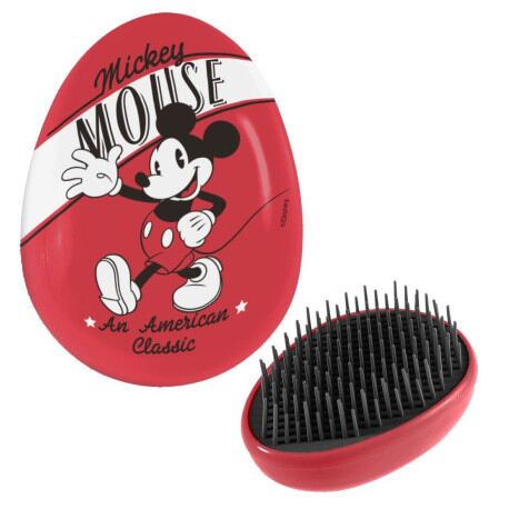 Disney Mickey Brosse Démêlante Rouge 1 Unité