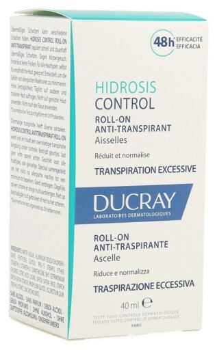 Antisudorifique Roll-On Contrôle de l&#39;Hydrose 40 ml