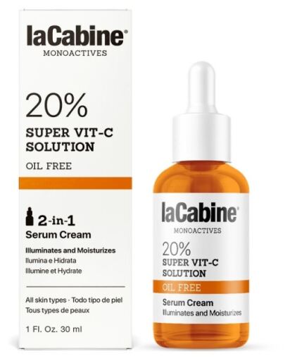 Monoactifs 20% Supervit C Solution Crème Sérum 30 ml