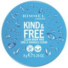 Kind &amp; Free Fixateur Sourcils 001 Transparent 8 gr