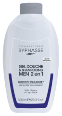 Groovy Paradise Gel Douche Homme 2 en 1 600 ml