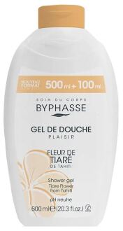 Plaisir Gel Douche Fleur de Tiaré 600 ml