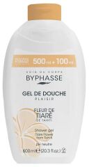 Plaisir Gel Douche Fleur de Tiaré 600 ml