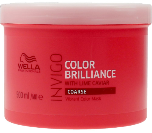 Masque Color Brilliance Invigo pour cheveux épais