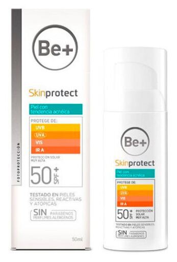 Skinprotect gel visage pour peaux acnéiques SPF 50+ 50 ml