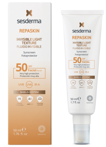 Repaskin Fluide Protecteur Invisible SPF 50+ 50 ml