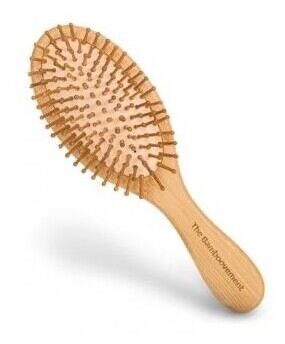 Brosse à cheveux ovale en bambou