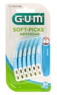 Soft Picks Petite Brosse Interdentaire 60 Unités Bleu