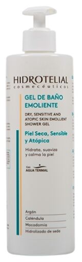 Gel de bain émollient pour peaux sèches 500 ml