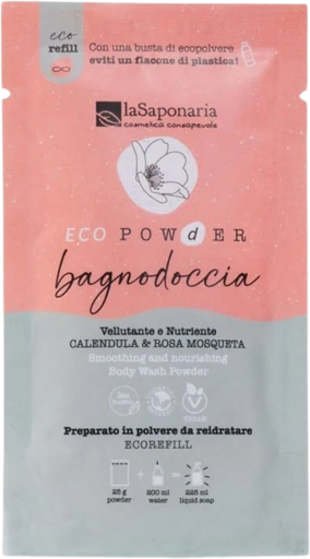 EcoPowder Gel Douche Poudre de Calendula 25 gr