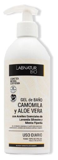 Labnatur Bio Gel de Bain Camomille et Aloe Vera 450 ml