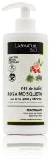 Labnatur Bio Gel de Bain Rose Musquée-Algue-Brocoli 450 ml