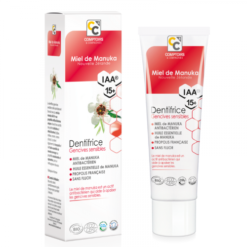 Dentifrice Gencives Sensibles Miel de Manuka Iaa15+ 75 ml