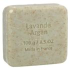 Tablette de Savon Exfoliant Argan Lavande 100 gr