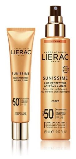 Sunissime Visage et Corps Poitrine SPF 50 2 Pièces