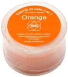 Eponge Ronde Au Savon Orange 100 gr