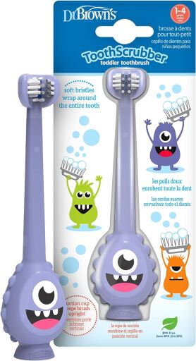 Monster Brosse à Dents pour Enfants 1-4 ans 1 Unité