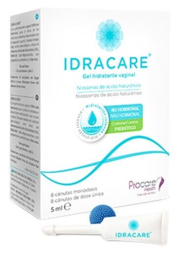 Idracare Plus 8 canules de gel vaginal 5 ml