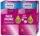 Pack Lady Mini Pad 2 Gouttes 28 Unités