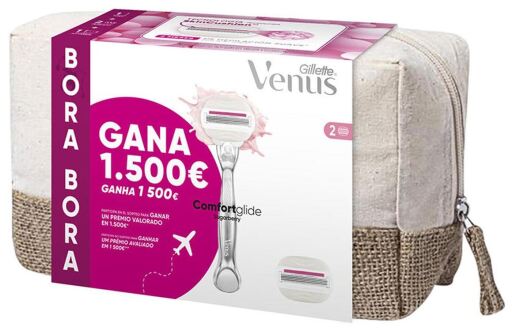 Trousse de Toilette Venus Sugarberry Machine Bora Bora + 2 Recharges