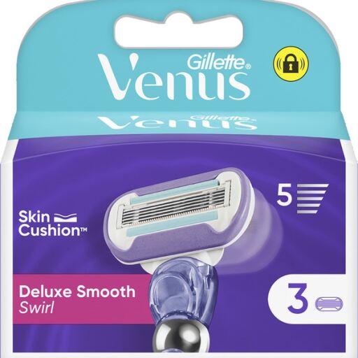 Chargeur Venus Deluxe Smooth Swirl 3 Recharges