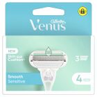 Chargeur Venus Smooth Sensitive 4 Recharges