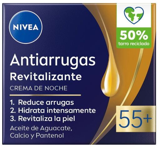 Crème de Nuit Revitalisante Anti-Rides 50 ml