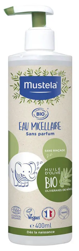 Bébé Bio Eau Micellaire sans rinçage 400 ml