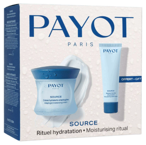 Source Crème Hydratante 50 ml + Masque Visage 50 ml