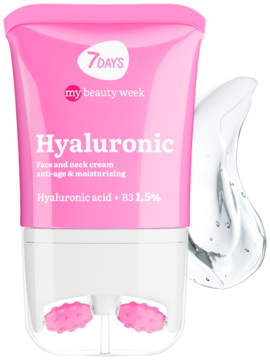 My Beauty Week Roller Crème Hydratante Anti-Âge Hyaluronique 80 ml