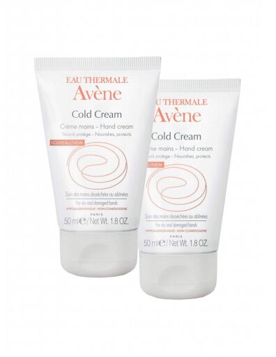 Cold Cream Crème Mains Concentrée Pack 2X50 ml