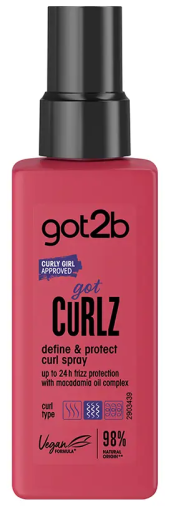 Got Curlz Spray Définir et Protéger les Boucles 150 ml