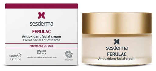 Ferulac crème visage antioxydante pour peaux sèches 50 ml