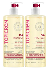 Da Protect Huile Nettoyante Régénératrice Pack 2 x 500 ml