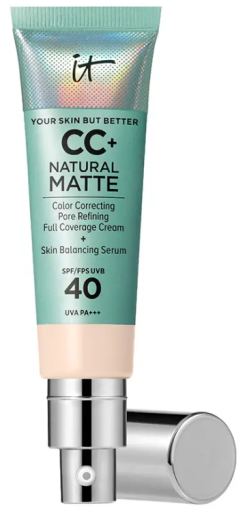 Cc+ Base de Maquillage Crème Mat Naturelle Spf40 32 ml