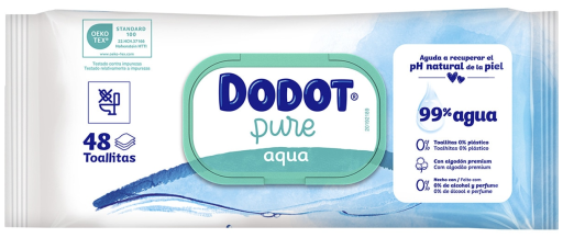 Aqua Pure Lingettes 48 Unités