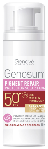 Genosun Crème Visage Réparatrice Pigmentaire SPF 50+ 50 ml