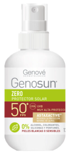 Genosun Zero Spray Solaire SPF 50+ 125 ml