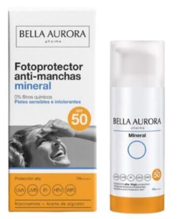 Solaire Minéral Spf50 Anti-Taches Peaux Sensibles 50 ml